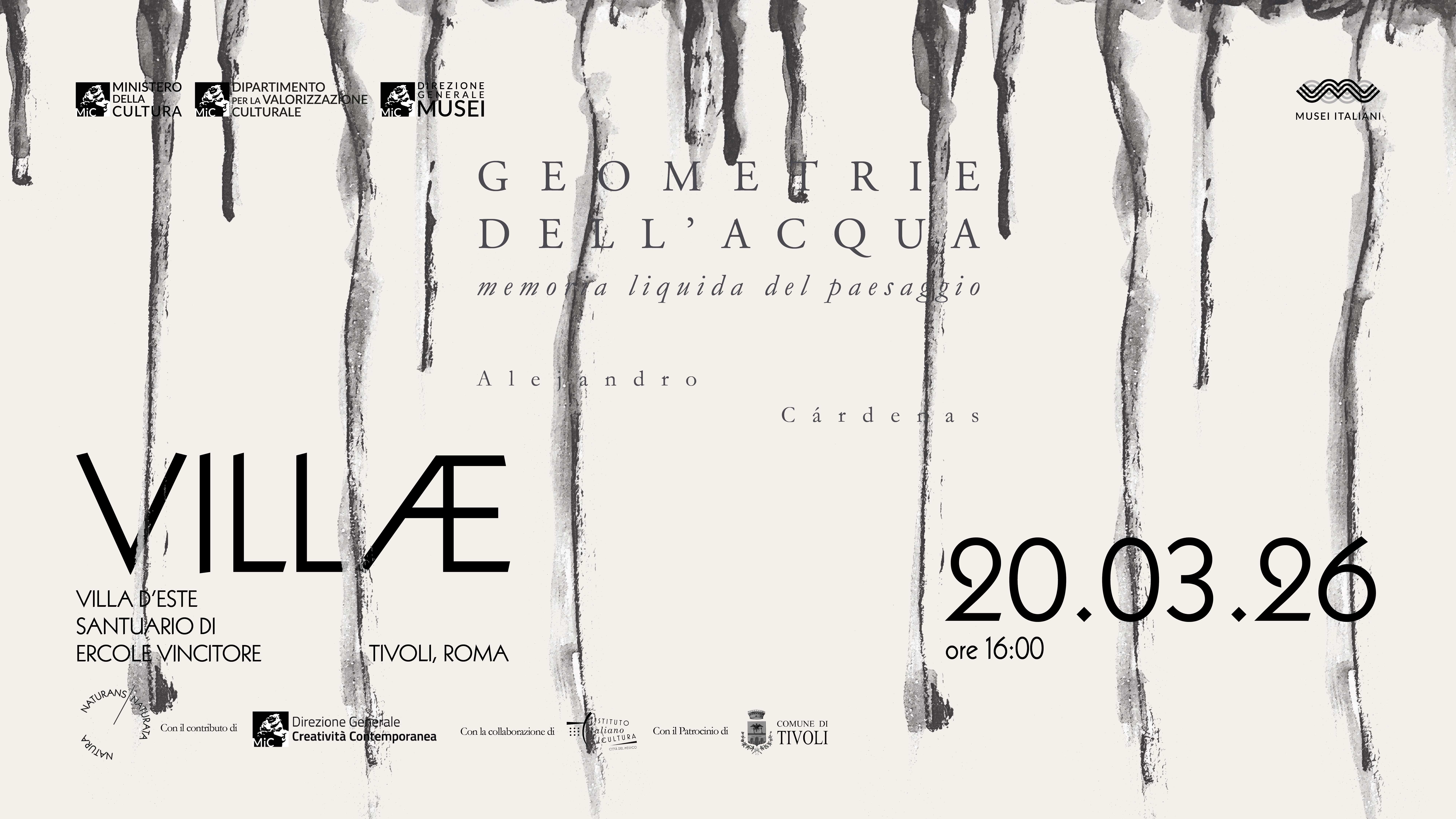 Geometrie dell’acqua: memoria liquida del paesaggio.